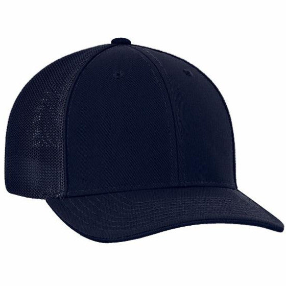 Casques Pacific, Pacific Headwear Flex Fit Trucker Umpire Hat : 404M