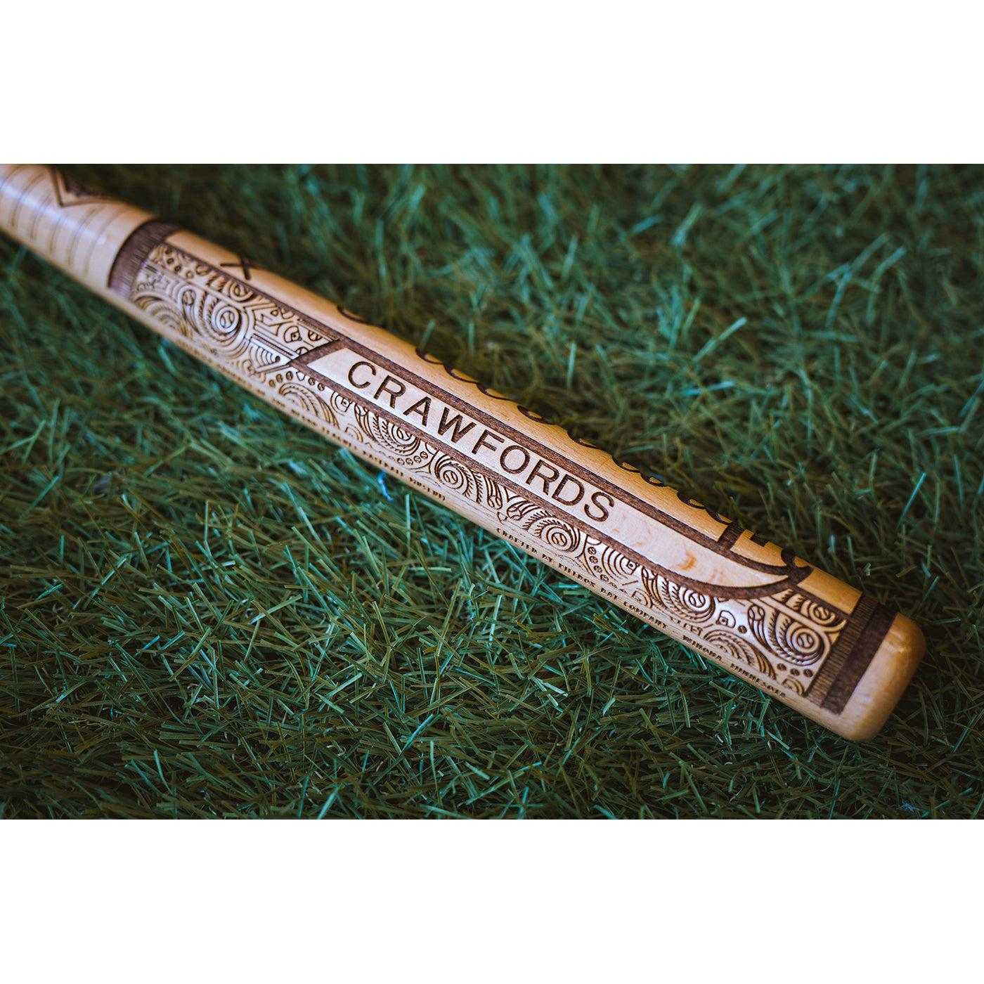 Ligue noire, Pittsburgh Crawfords - Mini batte "souvenir" en bois - Negro Leagues Baseball