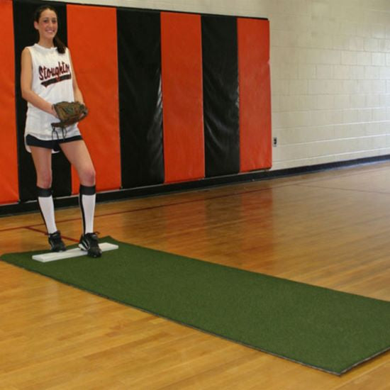 On-Deck Sports, ProMounds Tapis de Lancer de Softball Avec Dos Antidérapant