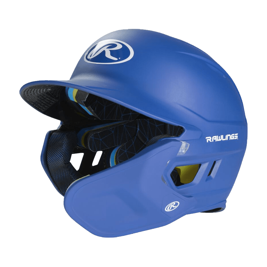 Rawlings, Rawlings Mach Adjust Senior Matte Baseball Batting Helmet with Adjustable Face Guard : MA07S