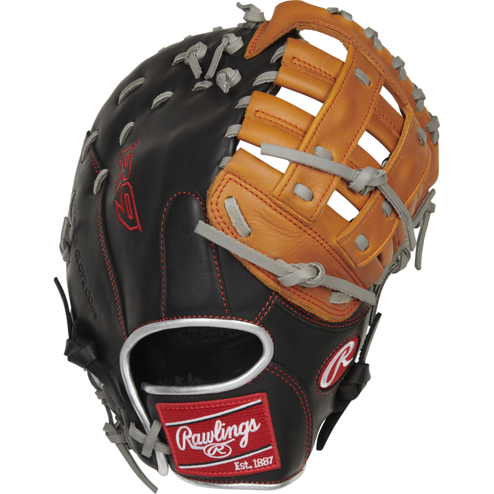 Rawlings, Rawlings R9 12" ContoUR Baseball Mitaine de première base : R9FMU-17BT