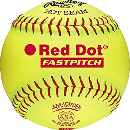 Rawlings, Rawlings Red Dot Fastpitch USA (ASA) & NFHS Softball - Une douzaine : PX2RYLAH