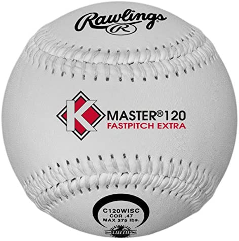 Rawlings, Rawlings Softballs Blanc K-Master 12'' C120WISC - Douzaine