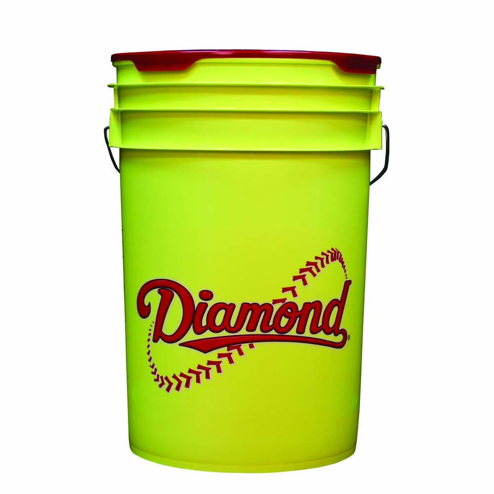 Diamant, Seau à balles Diamond 6 gallons avec couvercle rembourré : BKT