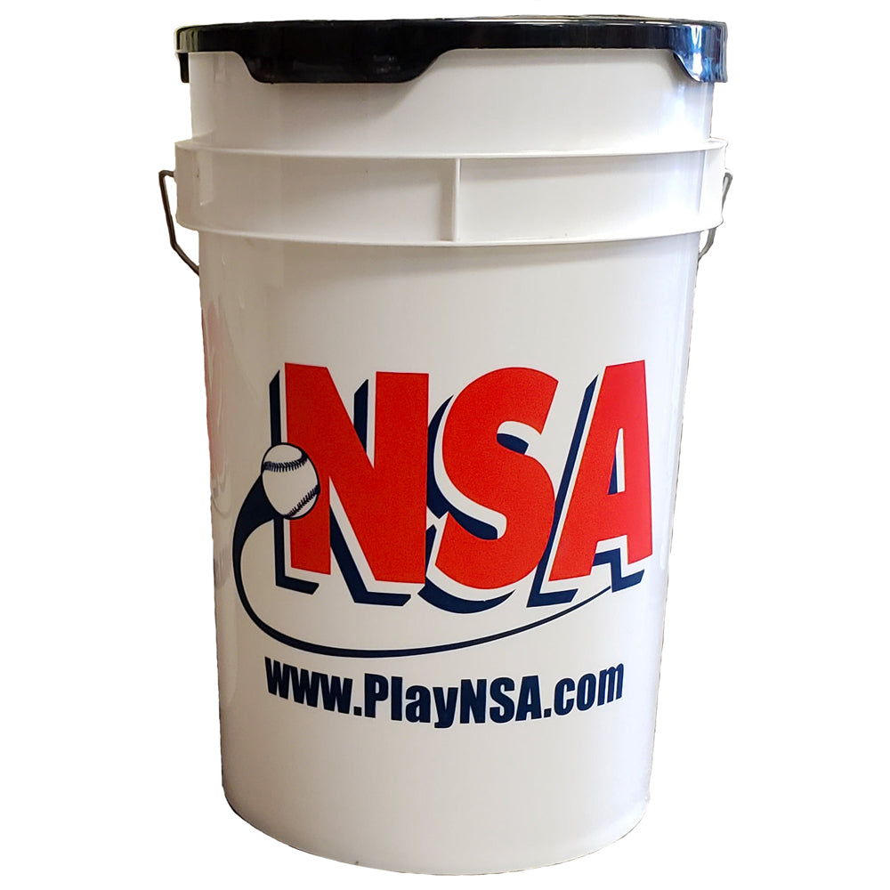 Diamant, Seau à balles Diamond NSA de 6 gallons avec couvercle rembourré : BKT-NSA