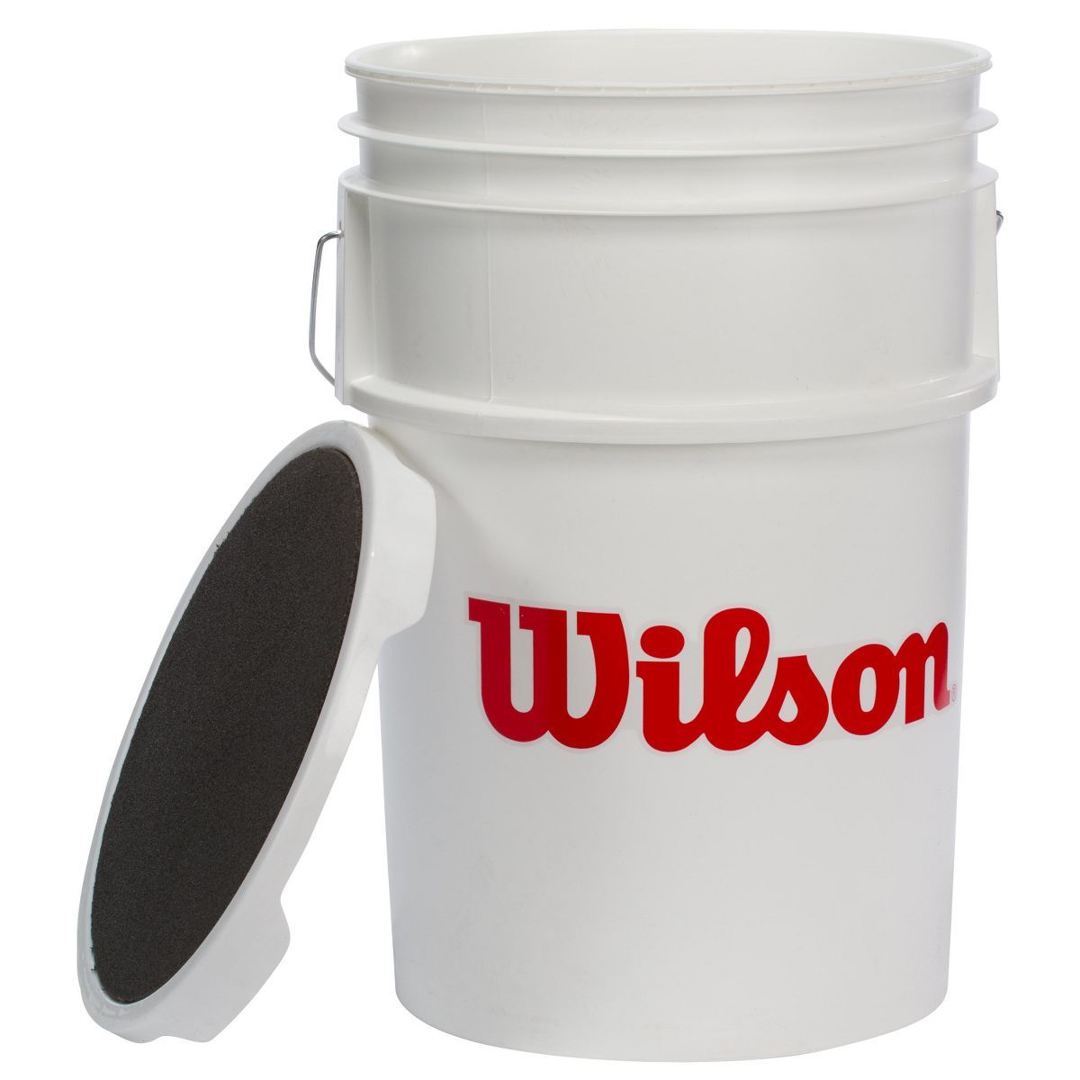 Wilson Sporting Goods, Seau à balles Wilson avec couvercle rembourré