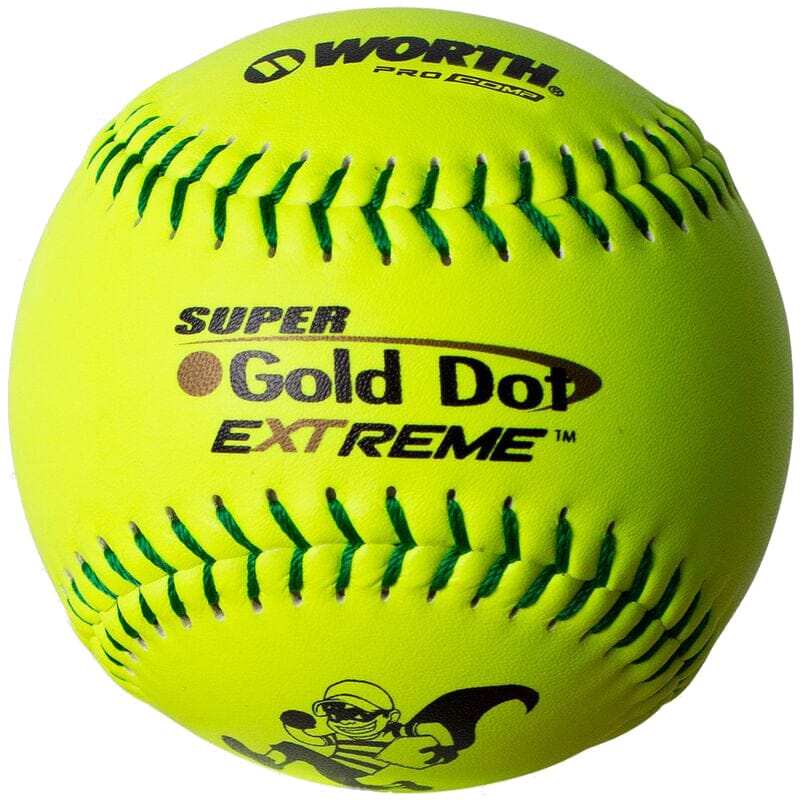 Worth, Softball Worth Super Gold Dot Extreme 12" ISA Approved (Douzaine) : IS44CY