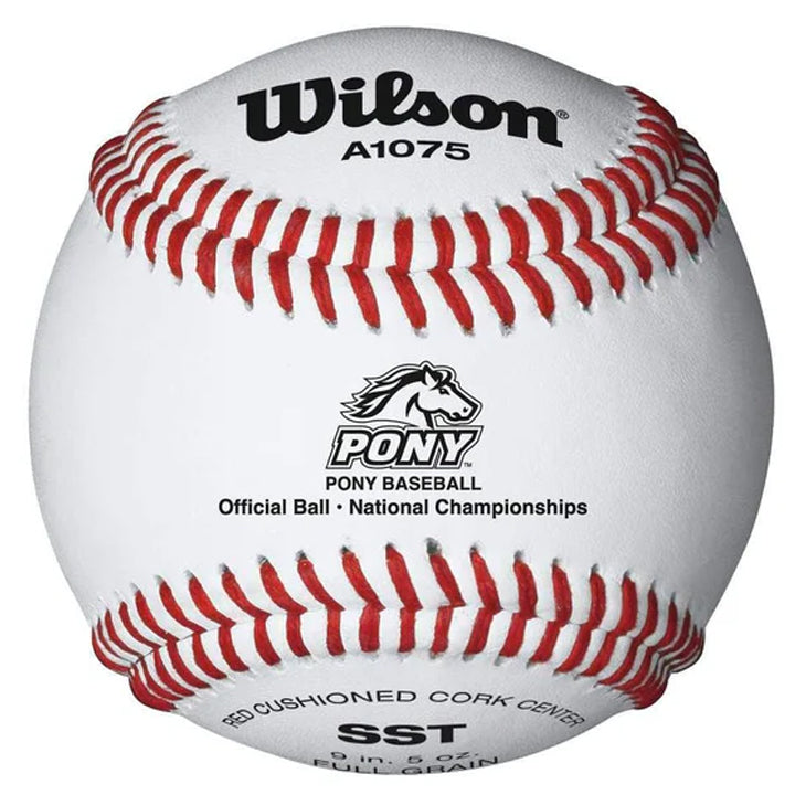 Wilson Sporting Goods, Wilson A1075BSST SST Pony Baseball (Douzaine)