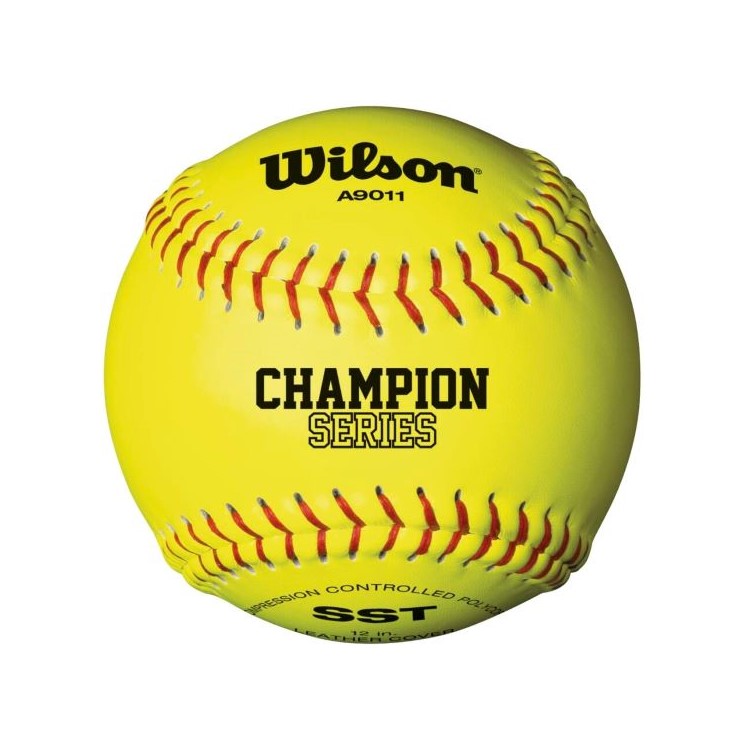 Wilson, Wilson A9011 NFHS Polycore Softball - 12" Cuir