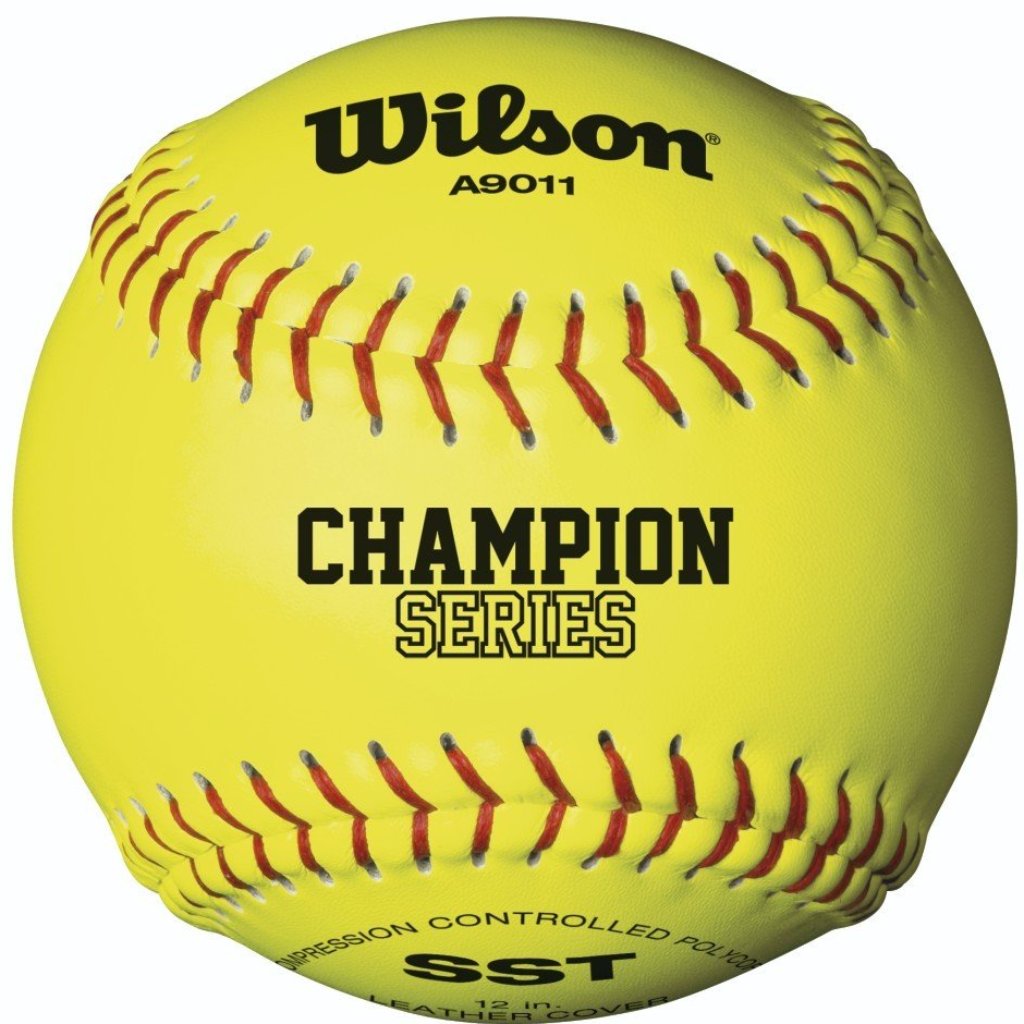 Wilson, Wilson NFHS Polycore 12" 47/375 Leather Fastpitch Softballs : WTA9011BSST